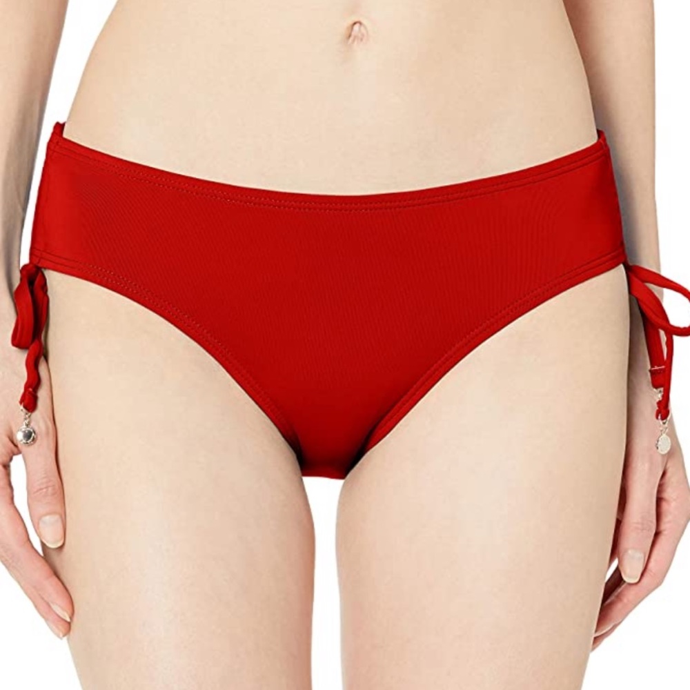 Anne Cole Women'sTie Adjustable Bikini Swim Bottom